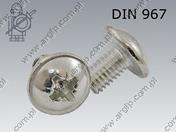 Wkręt do metalu C-D M 5×16 oc.B DIN 967