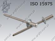 Nit z. szczelny łeb płaski 4× 9,5-Al/Al ISO 15975