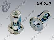 Nakrętka Jack Nut M 5L (5-10) oc.B AN 247