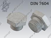 Korek 6-kt M14×1,5 fl Zn DIN 7604 A
