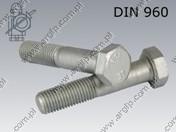 Śruba M24×2×80-10.9 fl Zn DIN 960