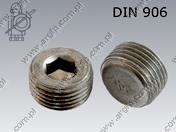 Korek z gn. 6-kt M12×1,5 surowe DIN 906