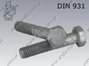Śruba ISO FIT M16×180-8.8U tZn DIN 931