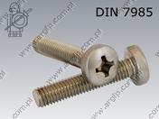 Wkręt do metalu pgw H M 5×20-A4 DIN 7985