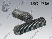 Wkręt docisk. (-)/pł M 3× 6-14H surowe ISO 4766