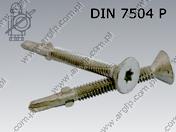 Wkręt wierc.frez. Tx 6,3×60/15 fl Zn ~DIN 7504 P