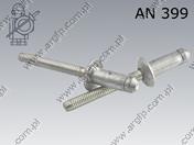 Nit z. Hard Lock łeb pł. 4,8×11,5-St/St oc.B AN 399