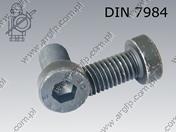 Śr.imbus. z obn.łbem pgw M12×45-010.9 surowe DIN 7984