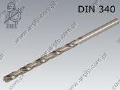 Wiertło do metalu dł. 4,5-HSS DIN 340