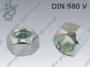 Nakr. samozabezp. M 4-8 oc.B DIN 980 V