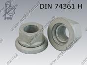 Nakrętka do kół M18×1,5-10 fl Zn DIN 74361 H