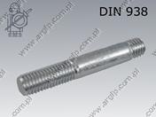 Śruba dwustr. (1d) M12×40-8.8 oc.B DIN 938