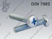 Wkręt do metalu pgw H-D M 8×70 oc.B DIN 7985
