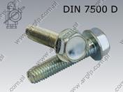 Wkr. samoformuj. M 6×10 oc.B ~DIN 7500 DE