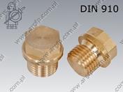 Korek 6-kt z kołn. M12×1,5-ms DIN 910