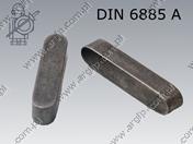 Wpust 8×7×56-A4 DIN 6885 A