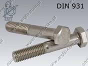 Śruba M24×80-A2-70 DIN 931
