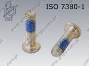 Śruba grzybkowa pgw M10×35-010.9 oc.B Nylon DIN 267-28 KLF ISO 7380-1