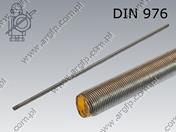 Pręt gwint. M12×1,25×1000-10.9 surowe DIN 976