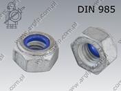 Nakr. samoham. M 6-10 fl Zn cz. DIN 985