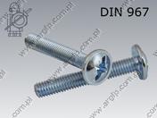 Wkręt do metalu C-D M 8×25 oc.B DIN 967