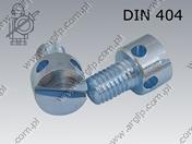 Wkręt do plomb M 4×10 oc.B DIN 404