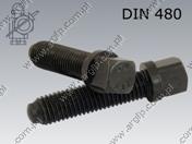 Śruba dociskowa imak. M 8×16-10.9 surowe DIN 480