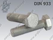 Śruba M24×80-8.8U tZn DIN 933