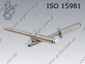 Nit z. łeb płaski 3,2× 6-Al/Al ISO 15981
