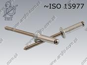 Nit z. łeb płaski 3,2× 6-Al/A2 ~ISO 15977