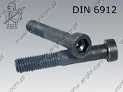Śr.imbus. z obn.łbem npgw M10×45-08.8 surowe DIN 6912