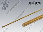 Pręt gwint. M 4×1000-ms DIN 976